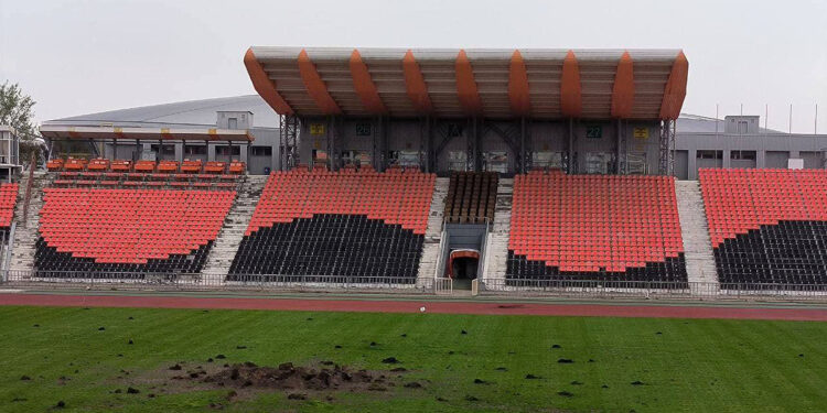 Российские террористы обстреляли стадион «Олимпийский» в Донецке (ФОТО) (28 апреля 2023 г.) — Новости футбола