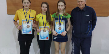 Черкаські тенісистки здобули нагороди на чемпіонаті України
