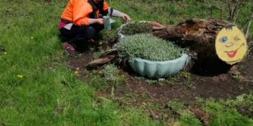 Готуючись до Великодня, в Арцизькій громаді проводять благоустрій територій