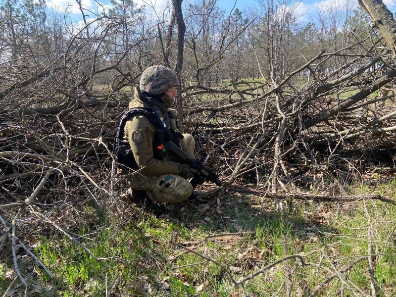 Ізмаїльські гвардійці відпрацьовують тактику бою