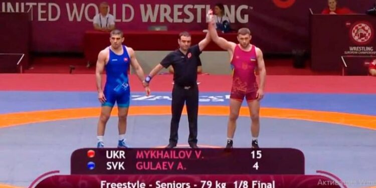 Спортсмен із Одещини Василь Михайлов став чемпіоном Європи з вільної боротьби