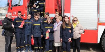 У Сараті змагалися юні рятувальники