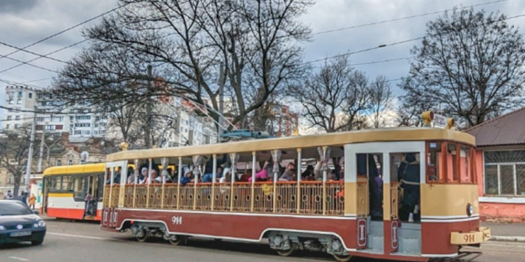 В Одесі почав курсувати трамвайний ретро-маршрут