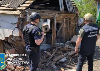 На Харківщині правоохоронці зафіксували наслідки чергових обстрілів, — прокуратура. ФОТО | Кримінальні новини