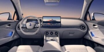 Mercedes-Benz і BYD показали салон свого нового трирядного кросовера Denza N8 — Автоновини