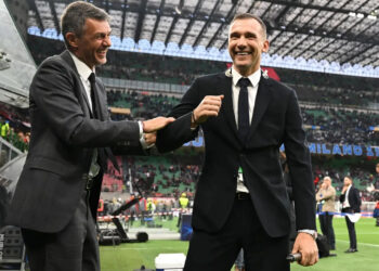 Шевченко посетил матч 1/2 финала Лиги чемпионов «Милан» — «Интер» (ФОТО) (11 мая 2023 г.) — Новости футбола