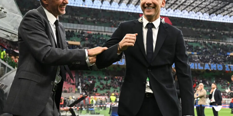 Шевченко посетил матч 1/2 финала Лиги чемпионов «Милан» — «Интер» (ФОТО) (11 мая 2023 г.) — Новости футбола