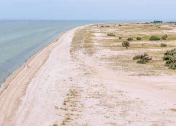 РФ сделала остров Джарылгач полуостровом и полигоном