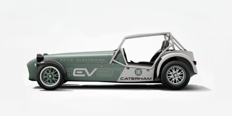 Электрический Caterham EV Seven: масса менее 700 кг, но батареи хватит всего на 20 минут — АВТО НОВОСТИ