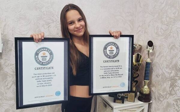 Спортсменка з Одеської області потрапила до Книги рекордів Гіннеса