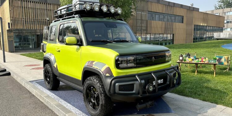 Стилизованный под внедорожник Baojun Yep показали живьём: фото салона и версия пикап — АВТО НОВОСТИ