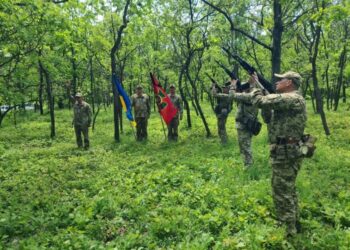 В Ізмаїлі попрощалися з героєм-прикордонником, який загинув під Бахмутом