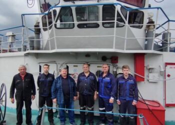 В Ізмаїлі завершили ремонт теплохода «Одеса»