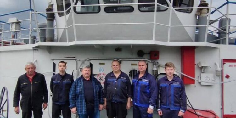 В Ізмаїлі завершили ремонт теплохода «Одеса»