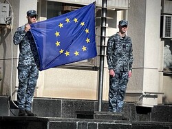 В Одесі офіційно підняли прапор Євросоюзу