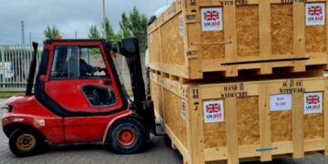 Британія передала Україні допомогу для подолання наслідків підтоплень