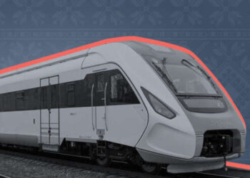 Интерсити+ больше часа простоял в поле рядом с Днепром