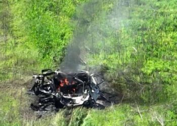 В Харьковской области российская ракета попала в автомобиль с волонтерами