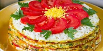 Торт из кабачков с разными начинками: рецепты оригинальной закуски