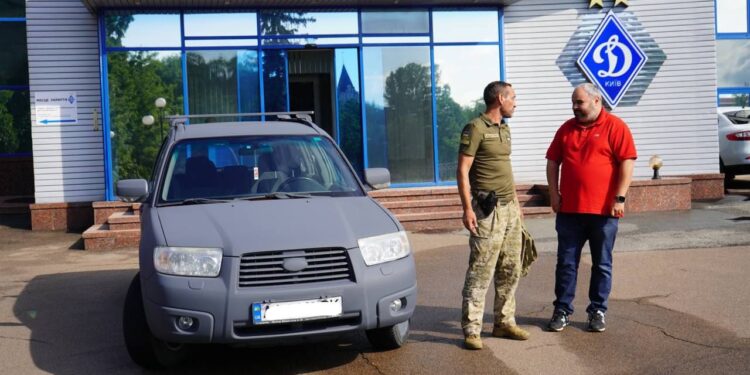 Очередное авто от «Динамо» поехало на передовую (30 июня 2023 г.) — Новости футбола