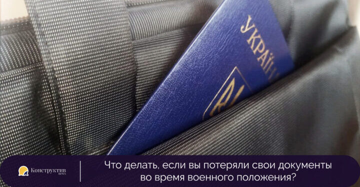 Что делать, если вы потеряли свои документы во время военного положения? — Суспільство Одеси
