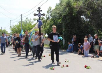 Ізмаїльський район провів в останню путь захисника України Данила Ніколаєва