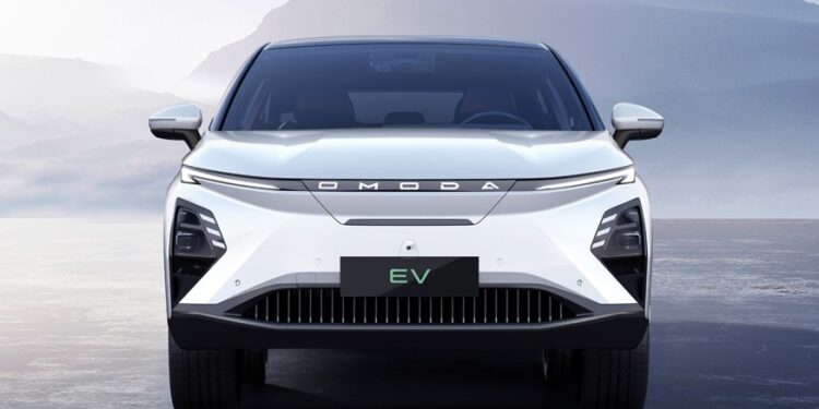 Китайский «зелёный» кроссовер для РФ: Omoda анонсировала C5 EV — АВТО НОВОСТИ