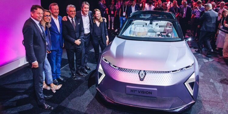 Концепт-кар H1st Vision демонстрирует технологии, которые планирует использовать Renault — АВТО НОВОСТИ