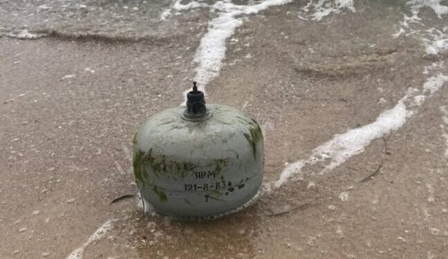 На морське узбережжя Одещини винесло небезпечні «сюрпризи» (відео) — Новини Одеської області