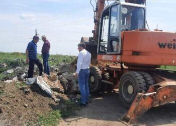 У Арцизі почали впорядковувати міське сміттєзвалище
