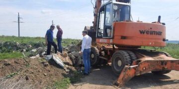 У Арцизі почали впорядковувати міське сміттєзвалище