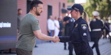 Зеленський узяв участь у відкритті Центру стратегічного аналізу та прогнозування МВС