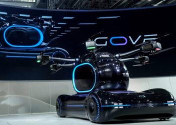 Китайська GAC показала літаючий електромобіль — Автоновини