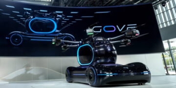 Китайська GAC показала літаючий електромобіль — Автоновини