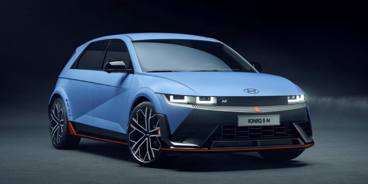 Электрический хот-хэтч Hyundai Ioniq 5 N всеми силами имитирует бензиновый — АВТО НОВОСТИ