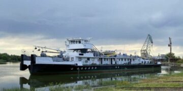 На Одещині капітально відремонтували теплоход «Олешки» — Новини Одеської області