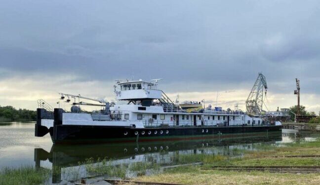 На Одещині капітально відремонтували теплоход «Олешки» — Новини Одеської області