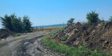 У Арцизі на сміттєзвалищі завершили роботи зі створення штучного бар’єру