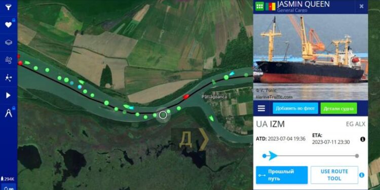 В Ізмаїльському порту зіткнулися два суховантажі