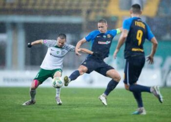 «Днепр-1» выиграл у «Ворсклы» перенесенный матч Премьер-лиги с пятью голами