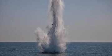 На узбережжя Одеської області винесло морську міну