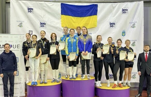 Черкаські фехтувальники здобули нагороди чемпіонату України