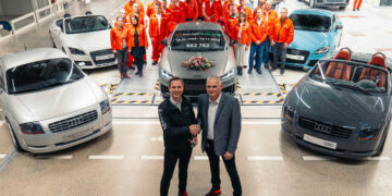 Четверть века на конвейере: завершён выпуск двухдверок Audi TT — АВТО НОВОСТИ