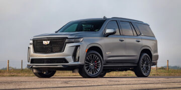 Hennessey Cadillac Escalade-V: «чемодан» с нижневальным V8 мощностью 1019 л.с. — АВТО НОВОСТИ
