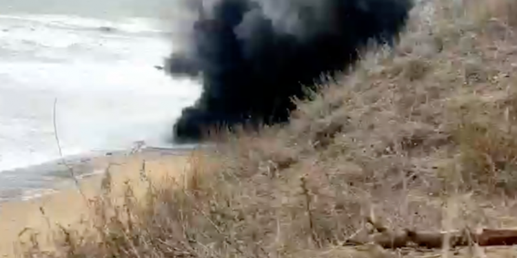 На Одещині ліквідували міну, яку прибило до берега