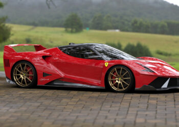 Angelelli Effequaranta: итальянский гибридный суперкар по мотивам Ferrari F40 — АВТО НОВОСТИ