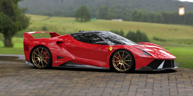 Angelelli Effequaranta: итальянский гибридный суперкар по мотивам Ferrari F40 — АВТО НОВОСТИ