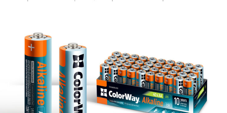 Комплект батарейок СolorWay CW-BALR06-40CB – вистачить на всe! — Новости технологий