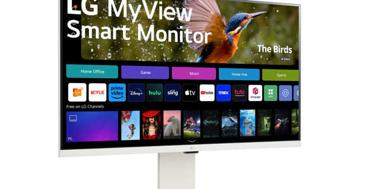 LG представляє смарт-монітор MyView 4K на CES 2024 — Новости технологий