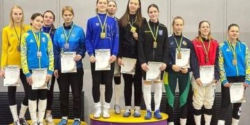 Черкаські фехтувальниці показали високий результат на чемпіонаті України